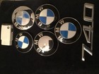 LOT OF 6 BMW EMBLEMS + bmw light