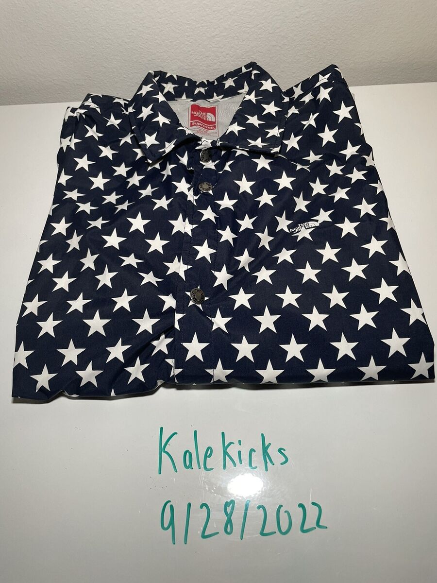 Supreme x North Face Packable Coaches Jacket Sz XL Blue Supreme x North Face Packable Coaches Jacket Sz XL Blue