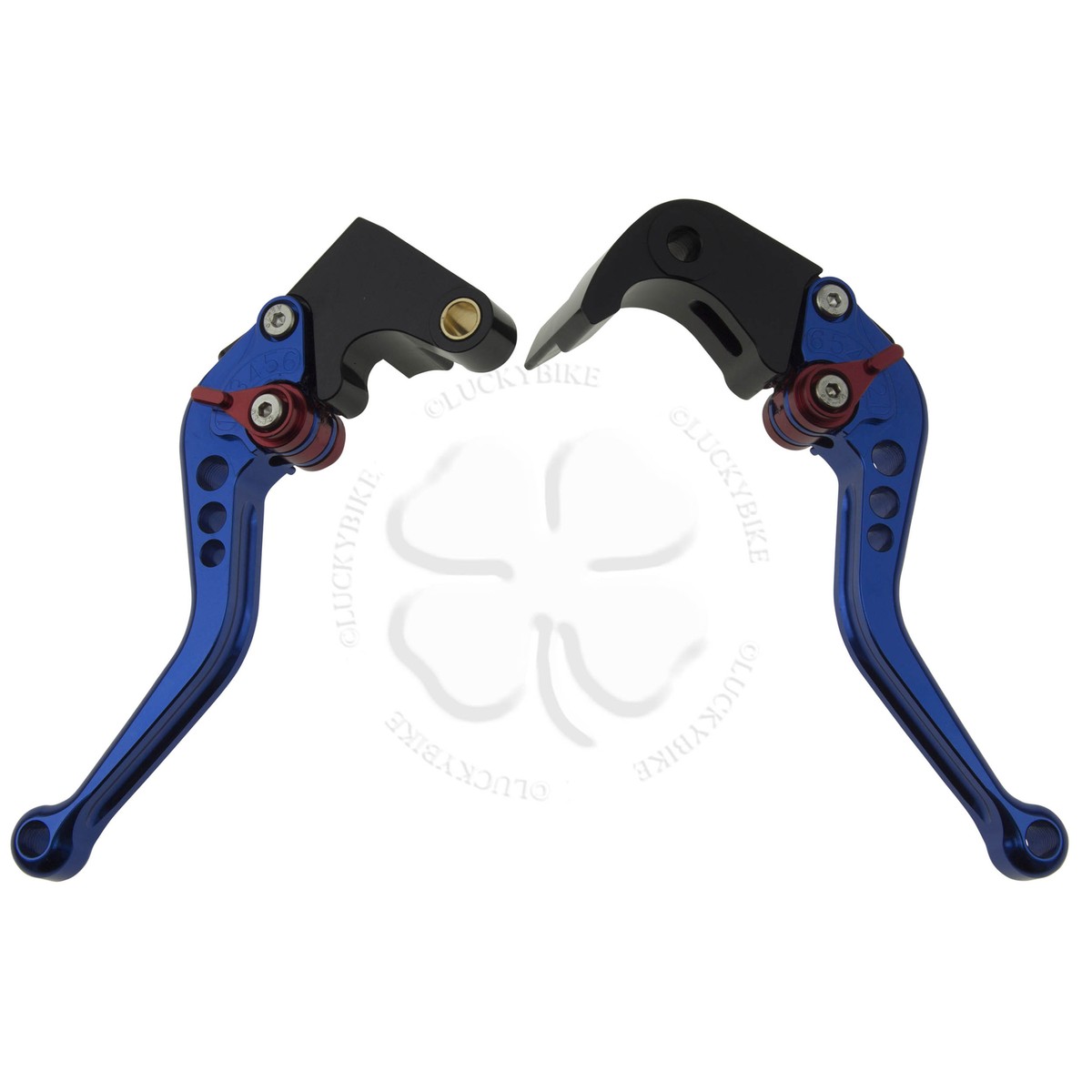 CNC Shorty Brake & Clutch Levers Blue For Honda CBR 600RR 07-19