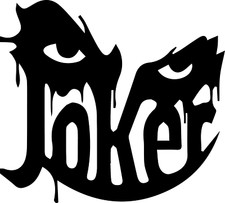 Vinyl Decal Car Truck Sticker Wall Batman Harley Quinn - Joker Name Face Vinyl Decal Car Truck Sticker Wall Batman Harley Quinn - Joker Name Face