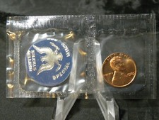 1965  Lincoln Memorial Cent / Penny SPECIAL MINT SET SMS OGP Cello