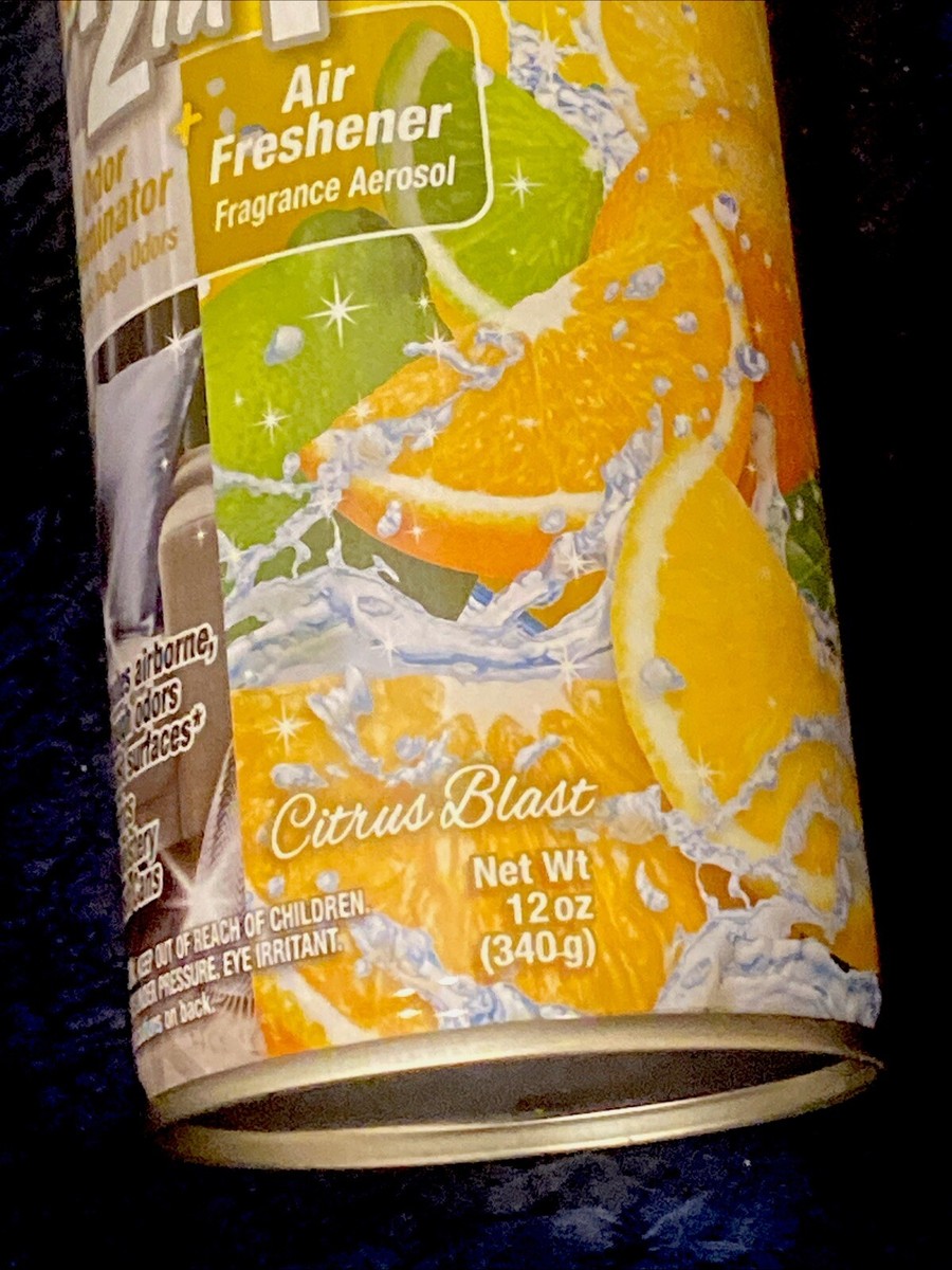 3Pk Wizard Tough Odor Eliminator Air Freshener, 2 in 1 Variety