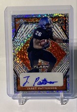 2021 Leaf Flash Jaret Patterson Rookie Auto 6/10  BA-JP1 Washington Commanders