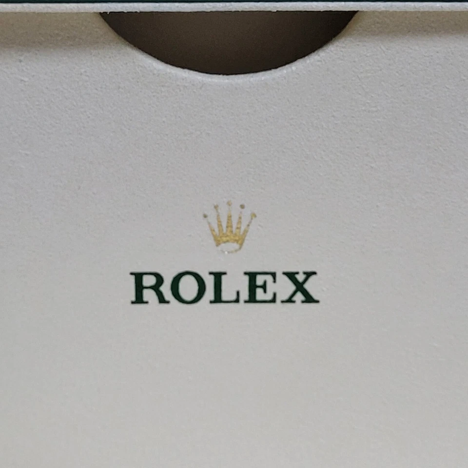 Rolex Watch Box Green Box SA Geneve Suisse 39139 Oyster M Box Case And Card Only - Image 3 of 4