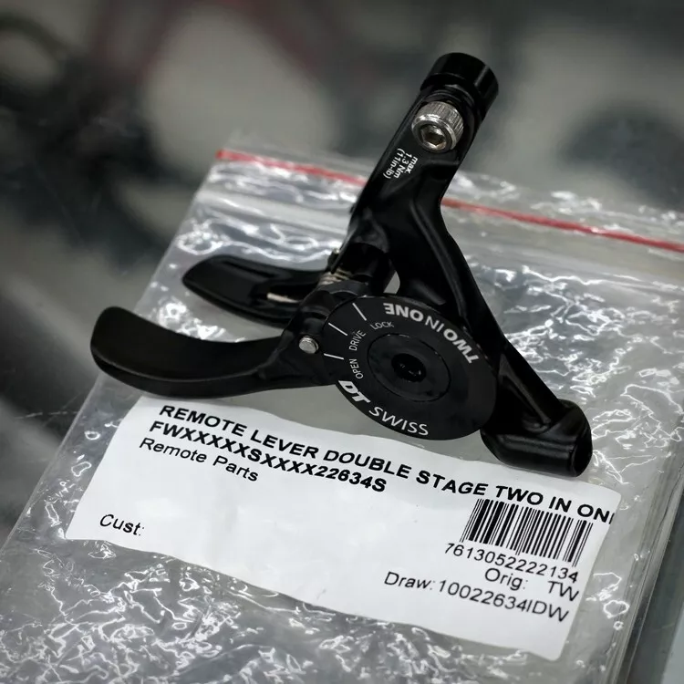 DT Swiss Two In One Fork Remote 3 Lever as Brompton Shifter Black