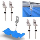 Stockschraube Set mit L Winkel M10 Solarbefestiger Solar PV Anlage 200mm 250mm