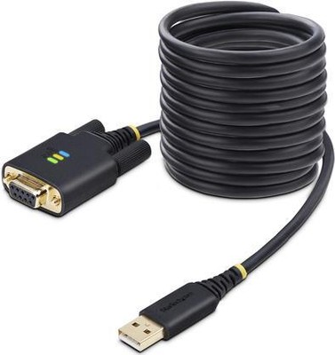 StarTech.com 1P10FFCN-USB-SERIAL Serielles Kabel Schwarz 3m USB Typ A DB-9 (10ft/3m