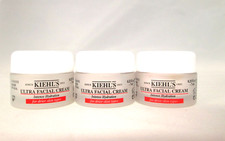 Lot/3 Kiehl's Ultra Facial Cream For Drier Skin Types  .25 Oz x 3 