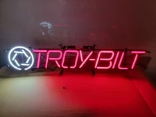 Troy-Bilt 32" Everbright Lighted Neon Sign
