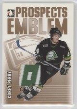 2004-05 ITG Heroes and Prospects Emblem Gold /10 Corey Perry #GUE-3 g0y