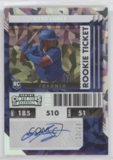 2022 Chronicles Contenders Rookie Ticket Cracked Ice 13/23 Otto Lopez Auto 0i8b