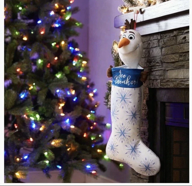 Medias Disney Big Head 3D 21" OLAF Frozen Feliz Navidad #2127448 Foto 3 de 4