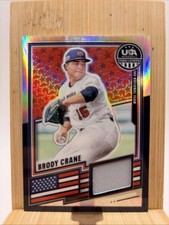 2026 Panini Stars & Stripes Prizm #USA-BC Brody Crane Patch card holo