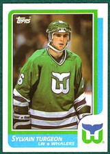 Sylvain Turgeon - 1986-87 Topps #103 - Hartford Whalers Hockey Card