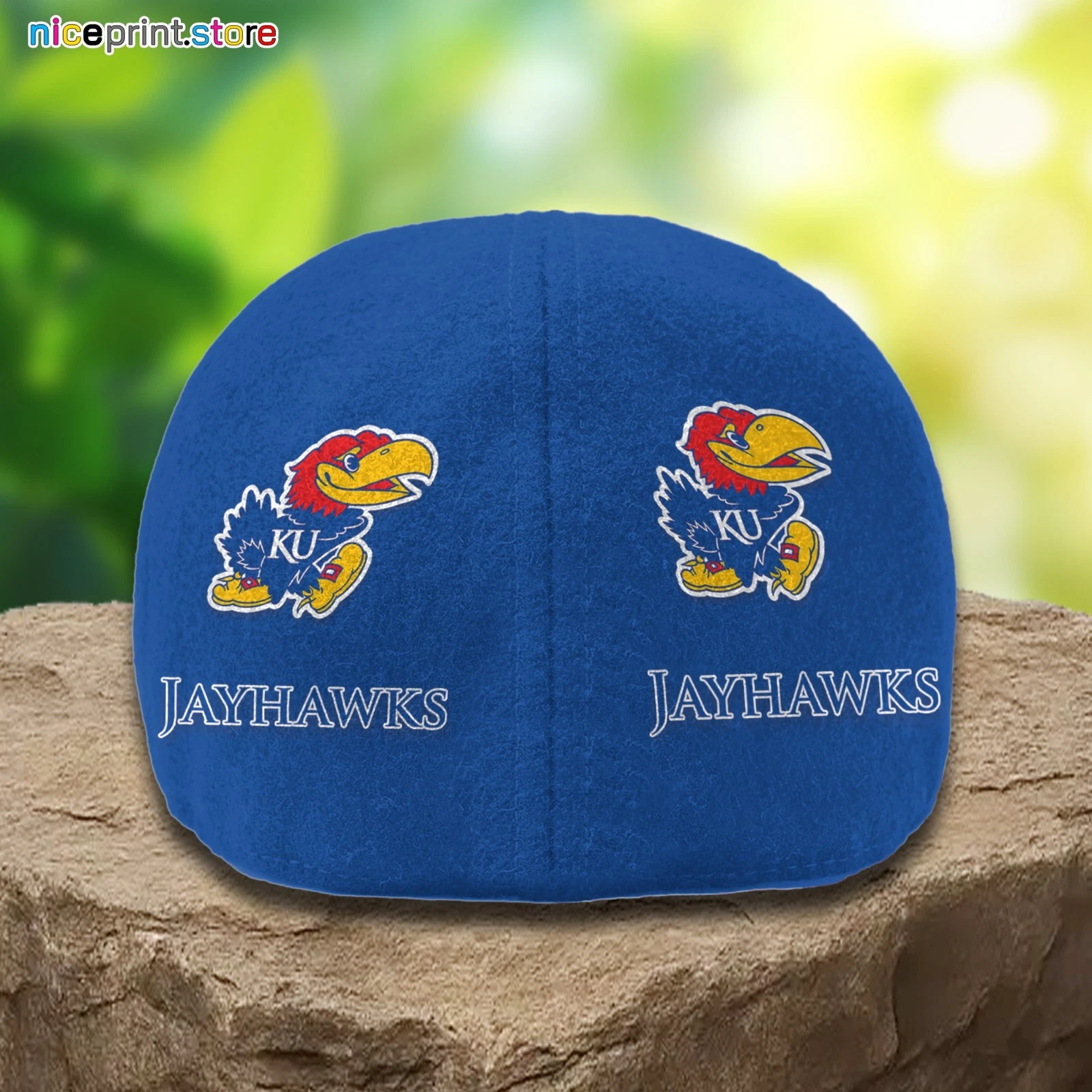 Kansas Team Jayhawks Ivy Cap Titans Cap Flat Cap Driving Cap Golf Newsboy Cap