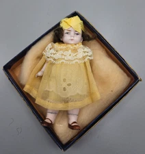 Antique German Porcelain Doll Marked 320-11 Made in Germany, 4.5"
