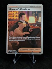 Giovanni's Charisma 204/165 Sv: Scarlet & Violet 151 Holo on eBay