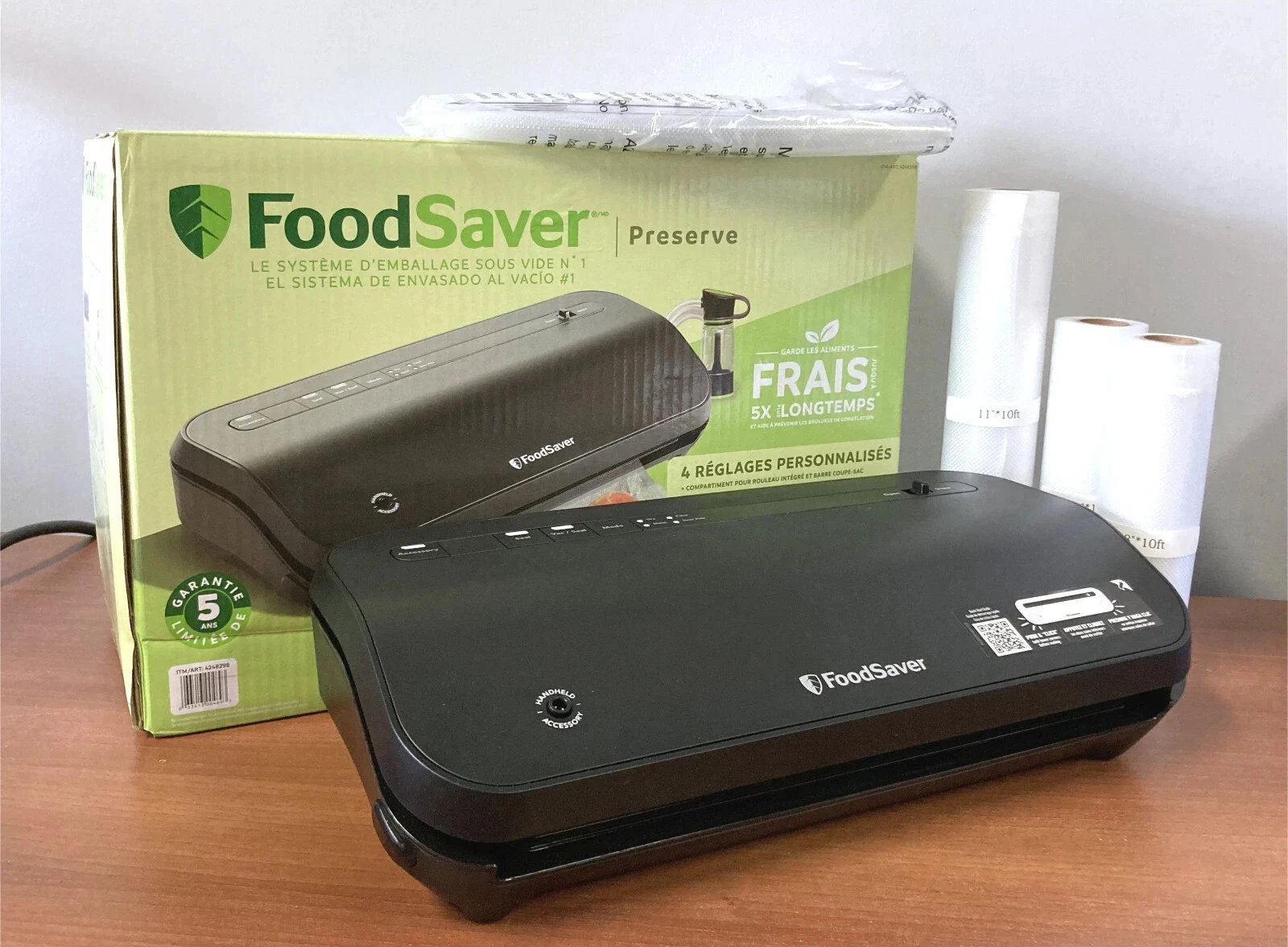 FoodSaver VS2280 Preserve Vacuum Sealing System Starter Kit
Opens in a new window or tab