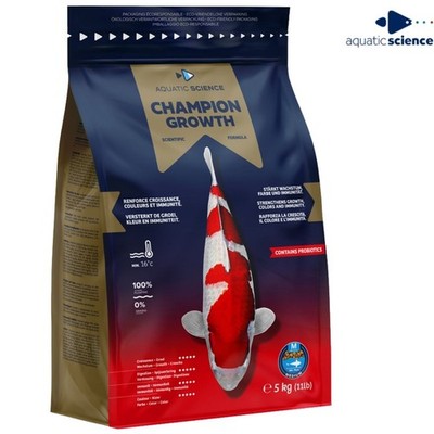 Aquatic Science Champion Growth   Premium Koifutter für optimales Wachstum 5kg