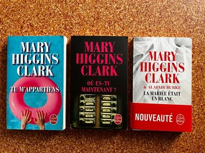 # Lot 3 thrillers - MARY HIGGINS CLARK - éd. Livre de Poche - 2015/2015/2017 - Photo 1/3