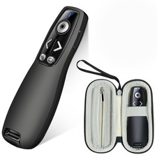 Wireless Presenter, Presentation Clicker, Carry Case, Remote, Powerpoint, Mac