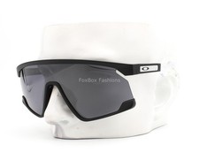 Oakley BXTR Shield Sunglasses Matte Black Prizm OO9280-0139 with pouch