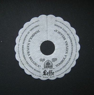 LEFFE PILSDECKCHEN Bierdeckel Coaster Beer Bier Belgien NEU SELTEN  V13