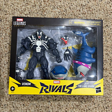 Hasbro Marvel Legends Series Marvel Rivals Venom & Jeff Land Shark Set  Alt Head