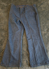 WRANGLER Vintage 70s 80s USA MADE RETRO WORKWEAR BLUE JEANS PANTS size 42
