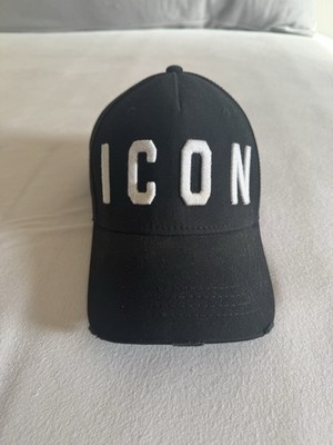 Dsquared2 Icon Herren Cap Basebalkappe - Schwarz