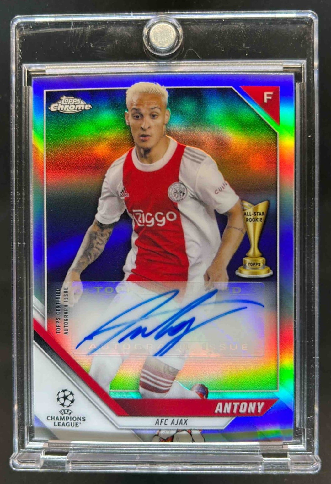 2021 Topps Chrome UEFA Antony Auto #CA-A