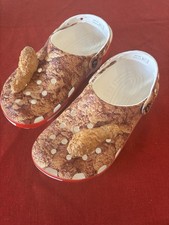 Crocs Kentucky Fried Chicken KFC Men's Comfort Slip-On Sandals Food Print Size 6