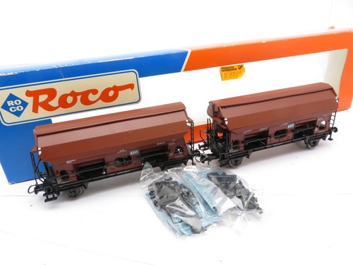 357H0 /5 - Roco H0 44091 - Schüttgutwagenset KALI braun der DB - AC - top in OVP | Zustand: Gebraucht