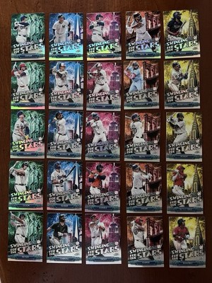 2025 Topps Swinging For The Stars Complete Set SS-1 - SS-25 Fanatics Fest