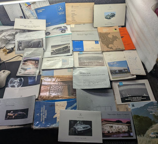 Vintage Mercedes Brochures Literature Dealer Directory Books Advertising