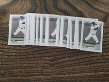 2020 KADEN POLCOVICH BOWMAN LOT OF 34 1ST ROOKIE RC SEATTLE MARINERS