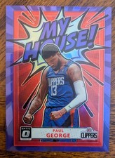 Paul George 2023-24 Optic My House Purple #11