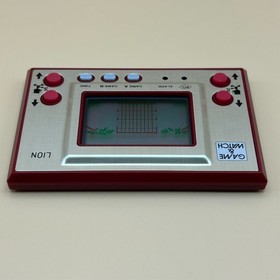LION Nintendo Game & Watch LN-08 Gold Series MIB 1981 Mint In Box