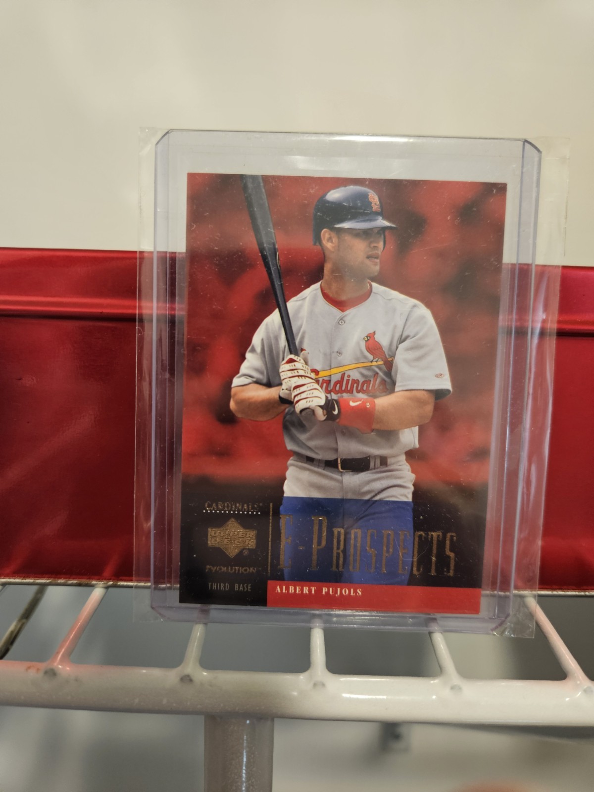 2001 Upper Deck Evolution Albert Pujols #92 E-Prospects Rookie Card /2250