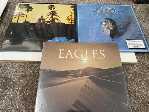 The Eagles 3 x 180g Vinyl LP Collection Hotel California Greatest Hits Road Eden