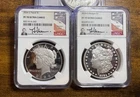 2024-S proof Morgan And Peace Dollar Set! NGC PR70UC Hand signed by Thomas Uram!