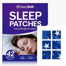 Sleep Patches 42 Packs , Sleep Patches for Adults, Deep Melatonin Patches, E...