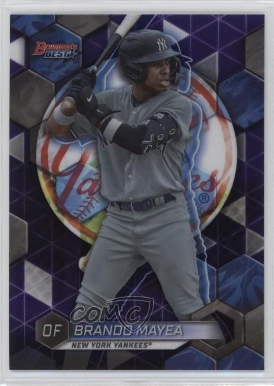 2023 Bowman's Best Top Prospects Purple Refractor /250 Brandon Mayea Brando h3c