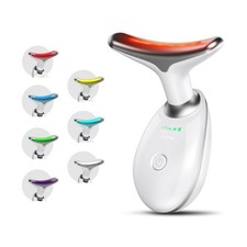 Facial Beauty Device, Based on Triple Action LED, Thermal, and Vibration Tech...