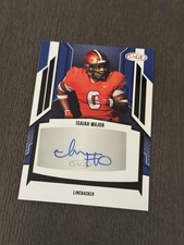 2024 SAGE HIT High Series Black Autographs #A-IM ISAIAH MAJOR Auto Signed RC