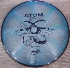 NEW MVP Proton Atom Approach/ Putter Disc Blue/Clear NEVER THROWN NO INK 10/10