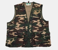 Game Winner Camo Hunting Vest XL *READ DESCRIPTION* Gamebag Hunter Sportsman