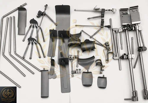 Thompson Retractor Complete Set Surgical Instrument Set Stainless Steel With Box - product listing photo
