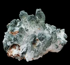 Rock crystal chlorite quartz crystal Dorfergraben cedar house Lungau Austria