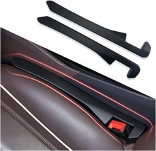 2PCS Car Seat Gap Filler - Organizer for Holding Black